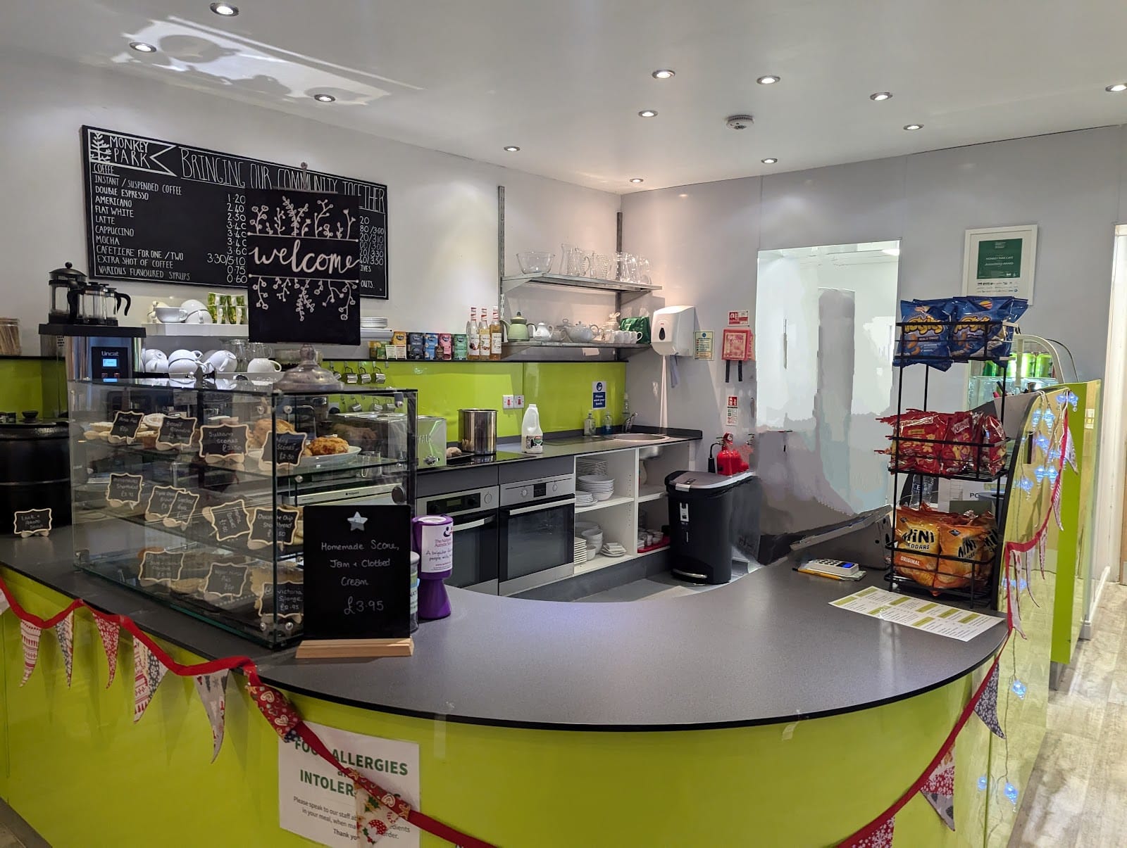 Monkey Park Co-work space and Community Cafe.