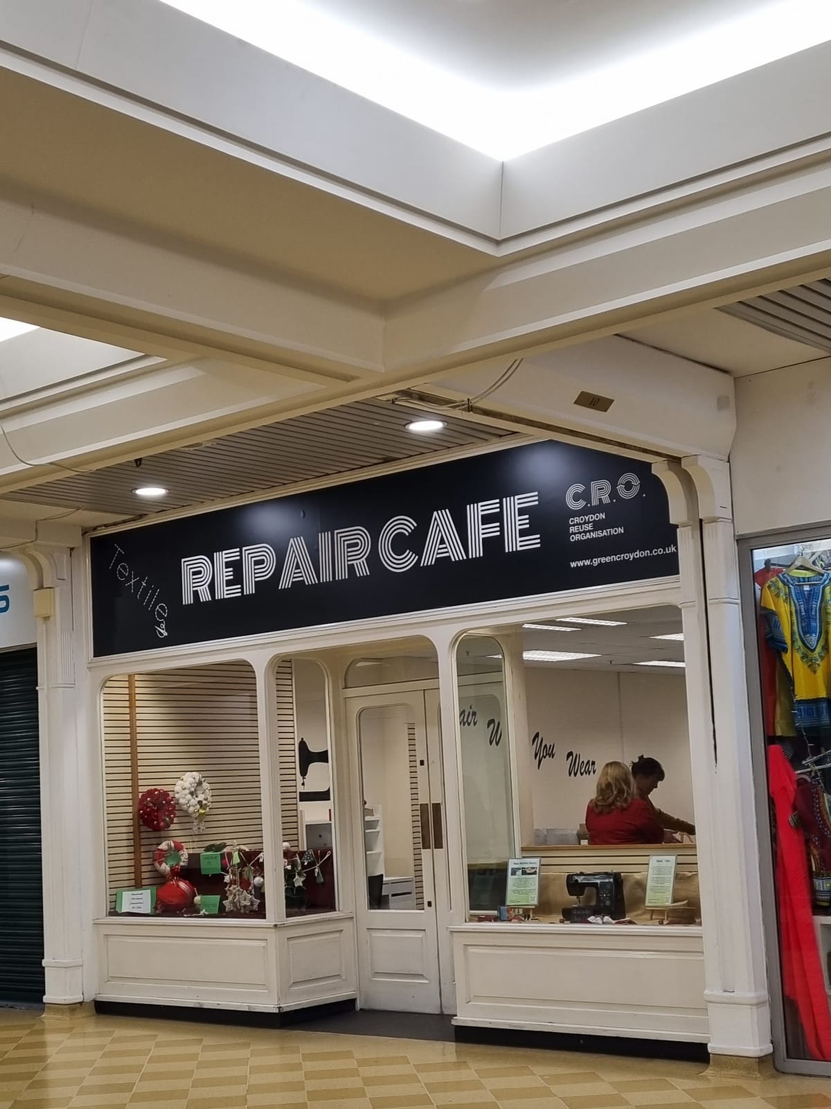 Croydon ReUse Textile Repair Cafe