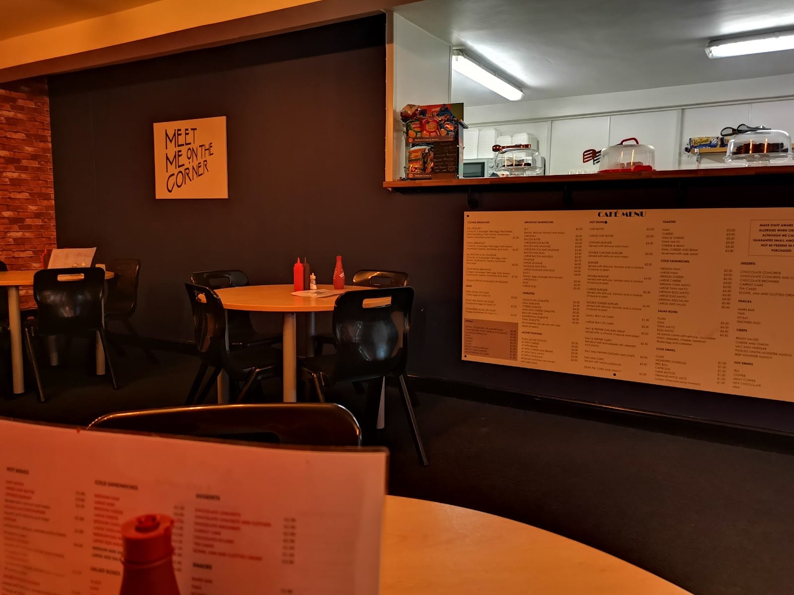 Cafe on the corner