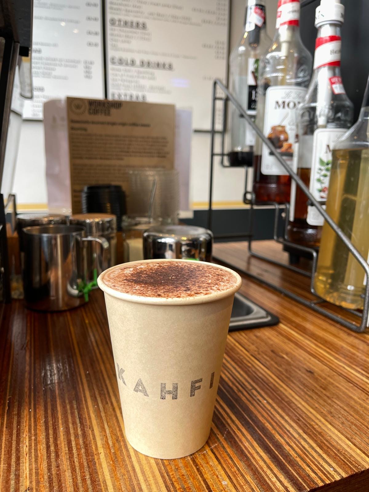 KAHFI - Speciality Coffee & Drinks . Breakfast Brunch & Takeaway . Smoothies & Juices