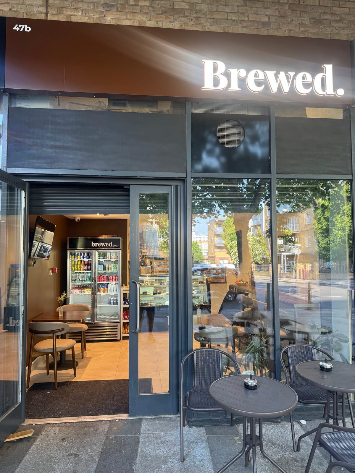 Brewed.