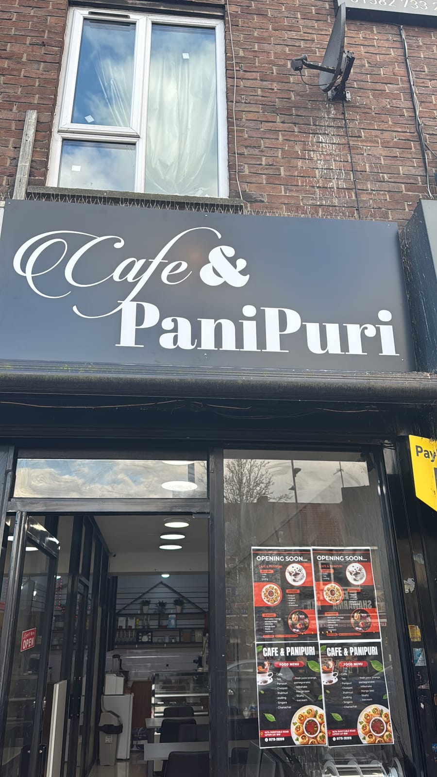 Cafe & panipuri