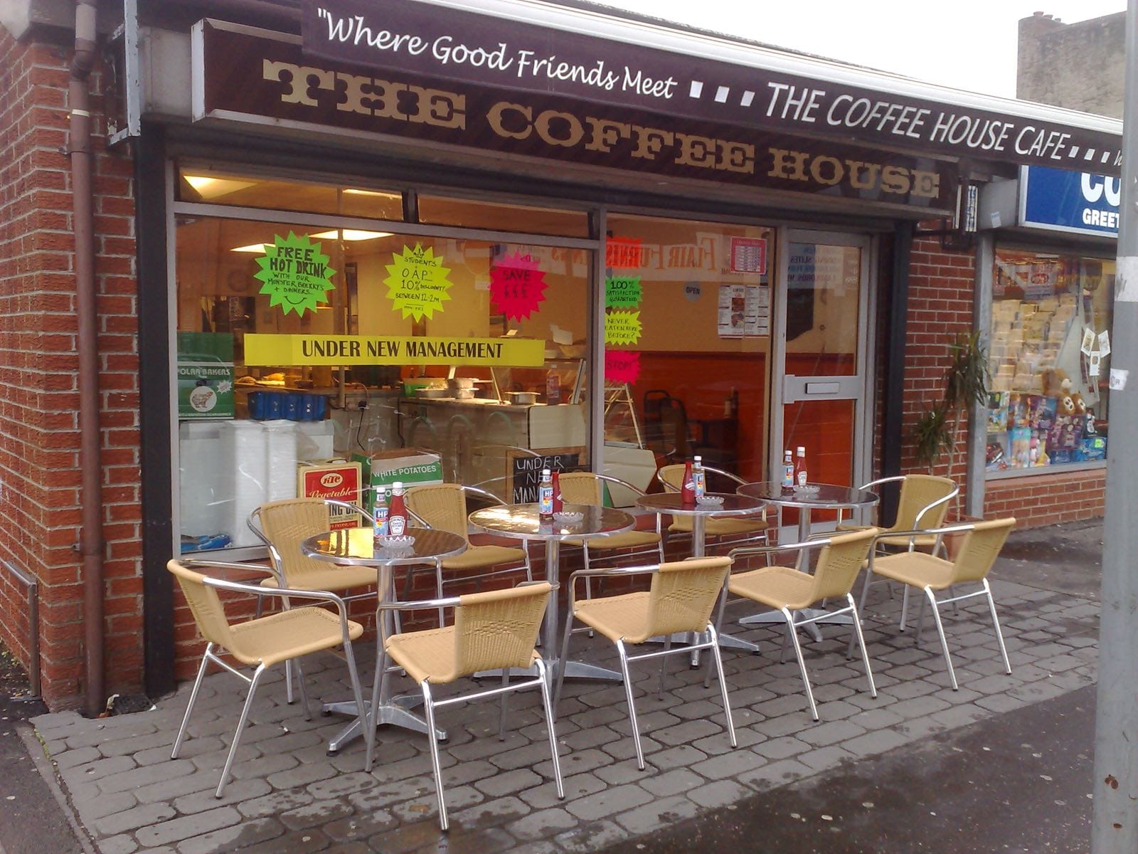 The Coffee House Cafe. English cafe