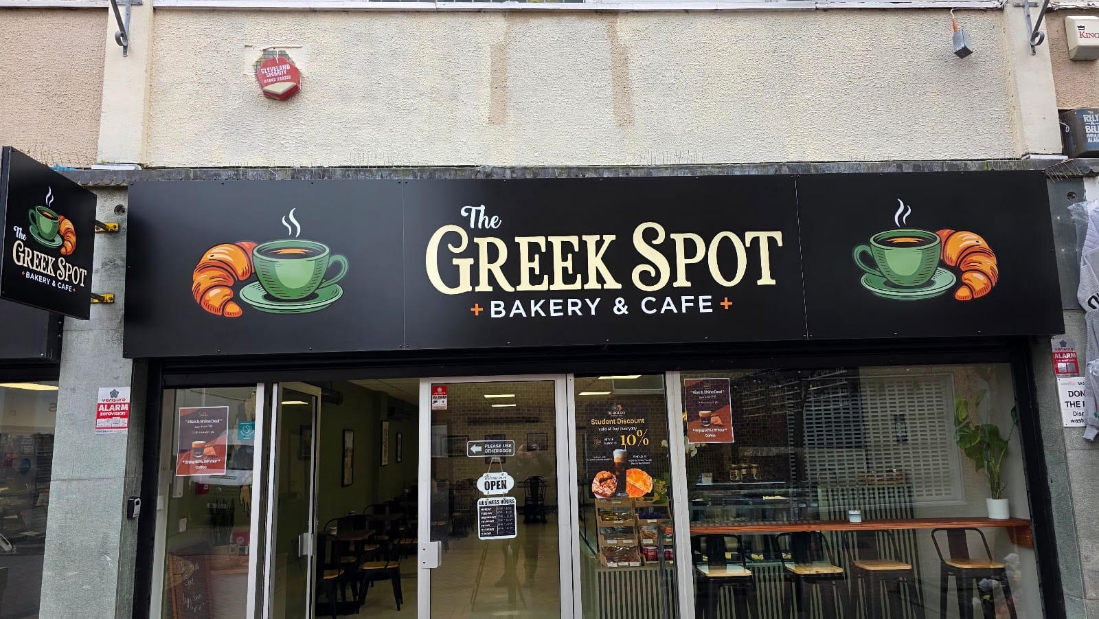 The Greek Spot Bakery Cafe Middlesbrough