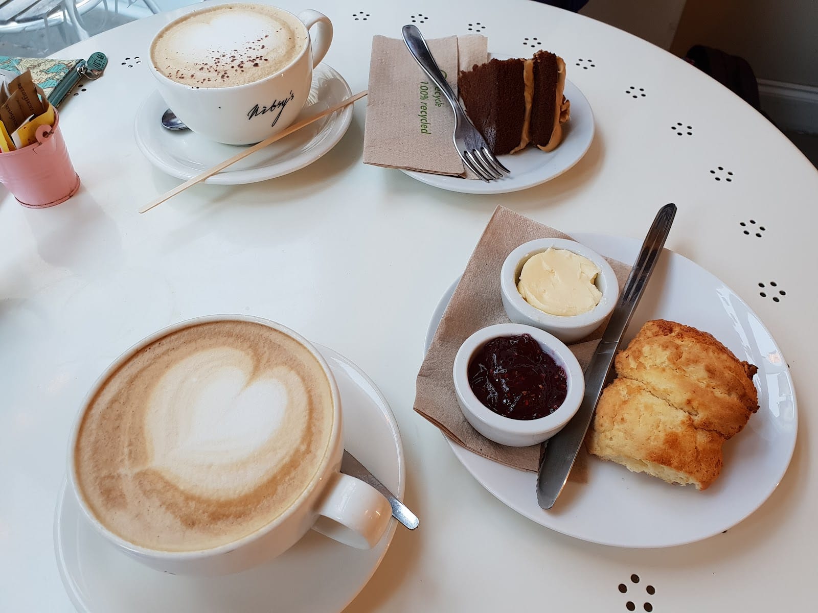 Nibsy's gluten-free coffee/cake trailer