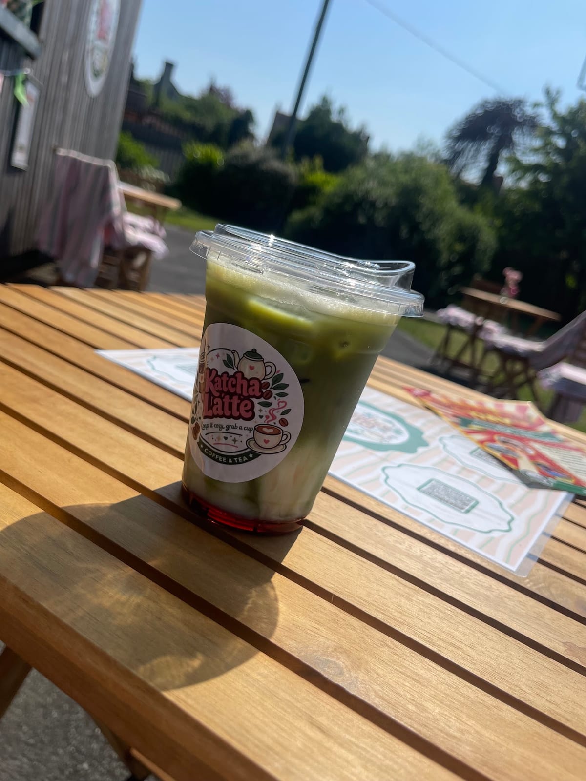 Katcha latte