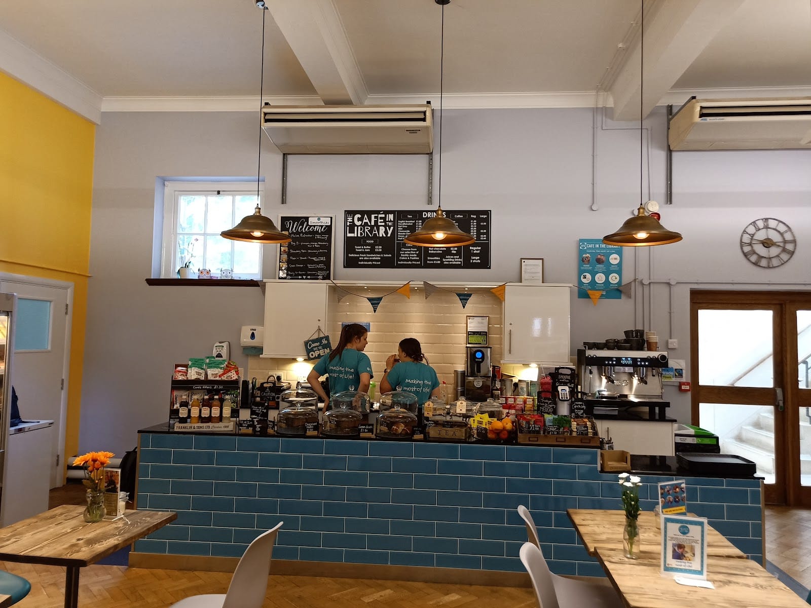 Cafe In The Library