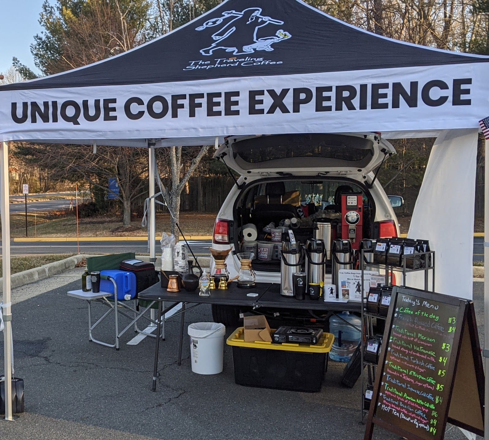 The Traveling Shepherd Coffee (Annandale Farmers Market)
