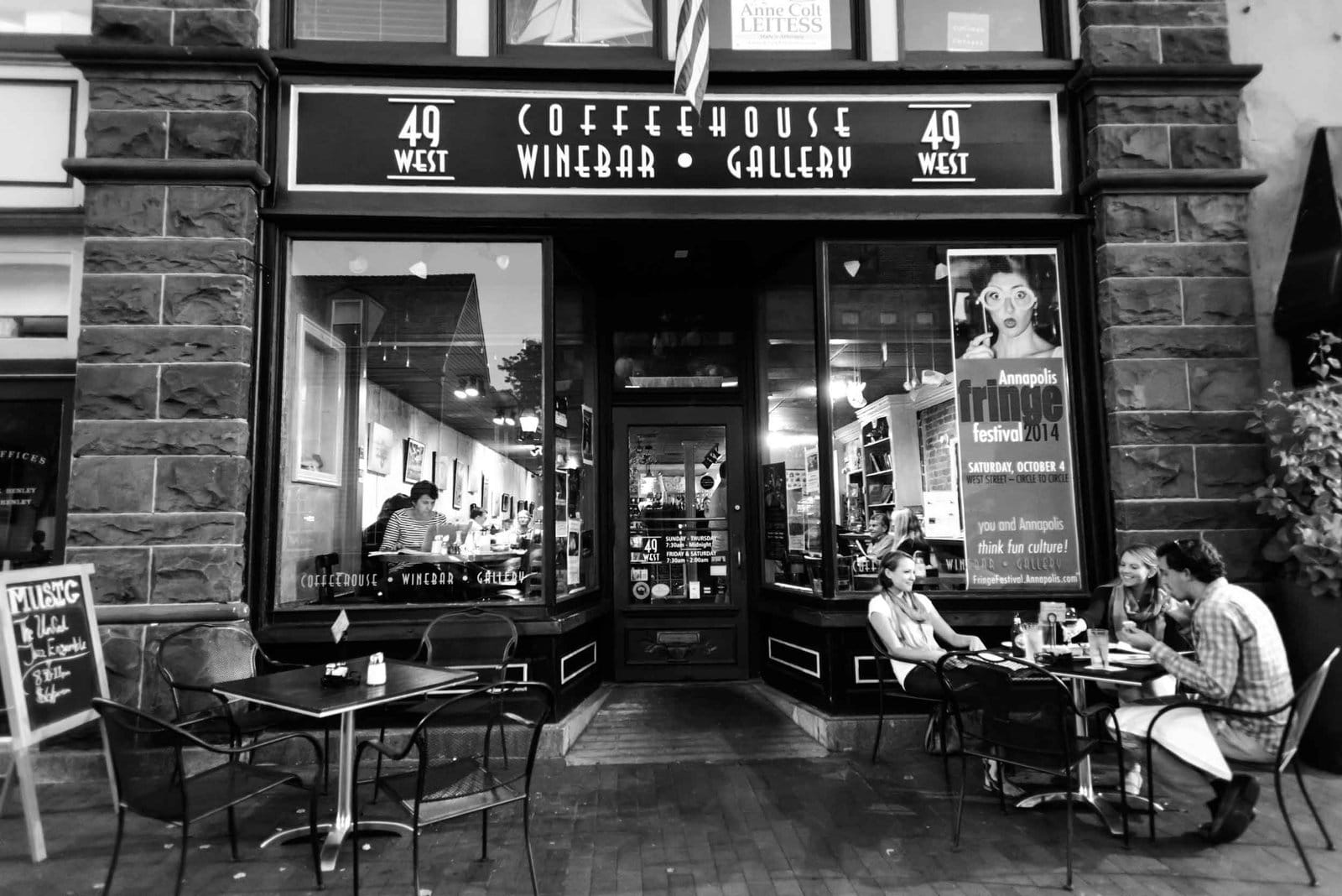 49 West Coffeehouse, Winebar & Gallery