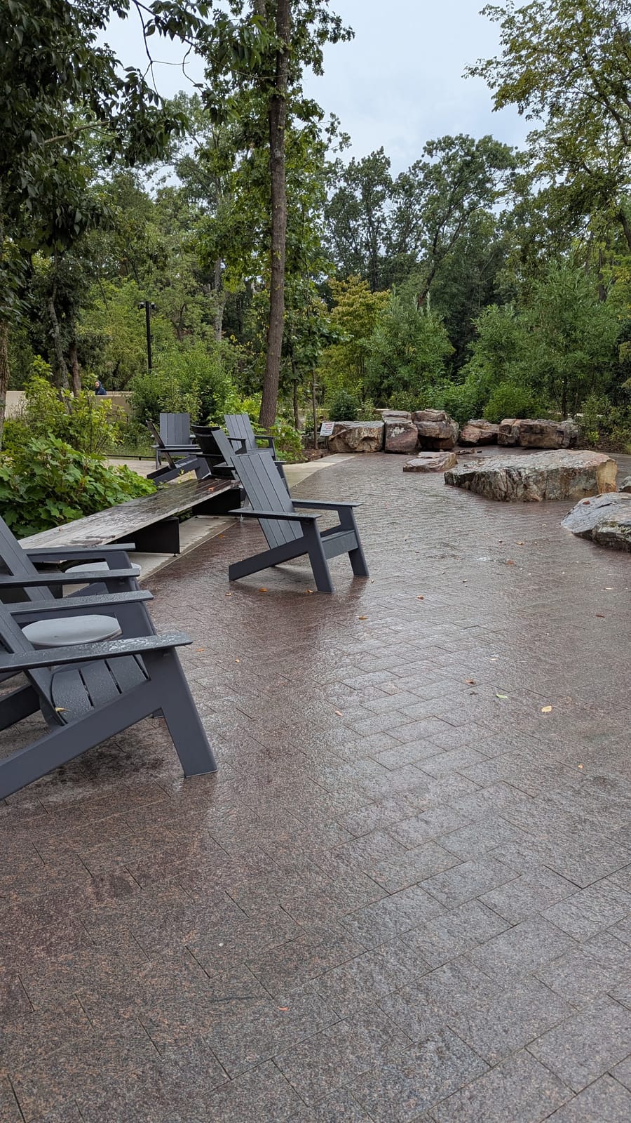Outdoor Gathering Space at the Plaza Cafe