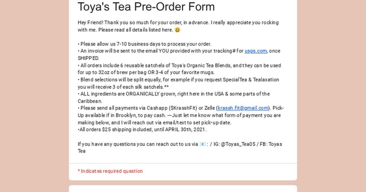 Toya's Tea photo 2