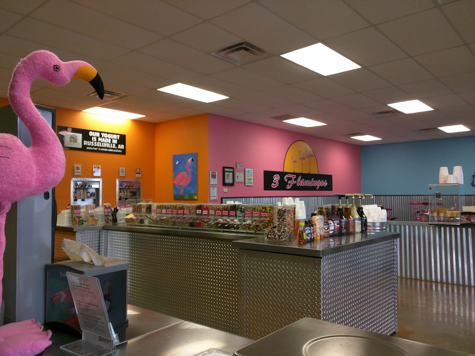 3 Flamingos Frozen Yogurt and Boba Tea(DINE IN OPEN)