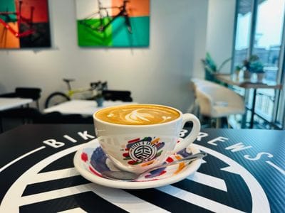 Brews Cafe Inside SBR Bikes