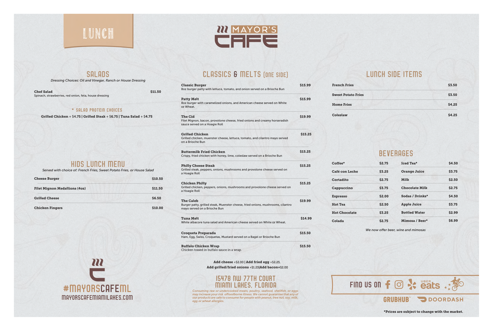 Mayor's Cafe Miami Lakes photo 4