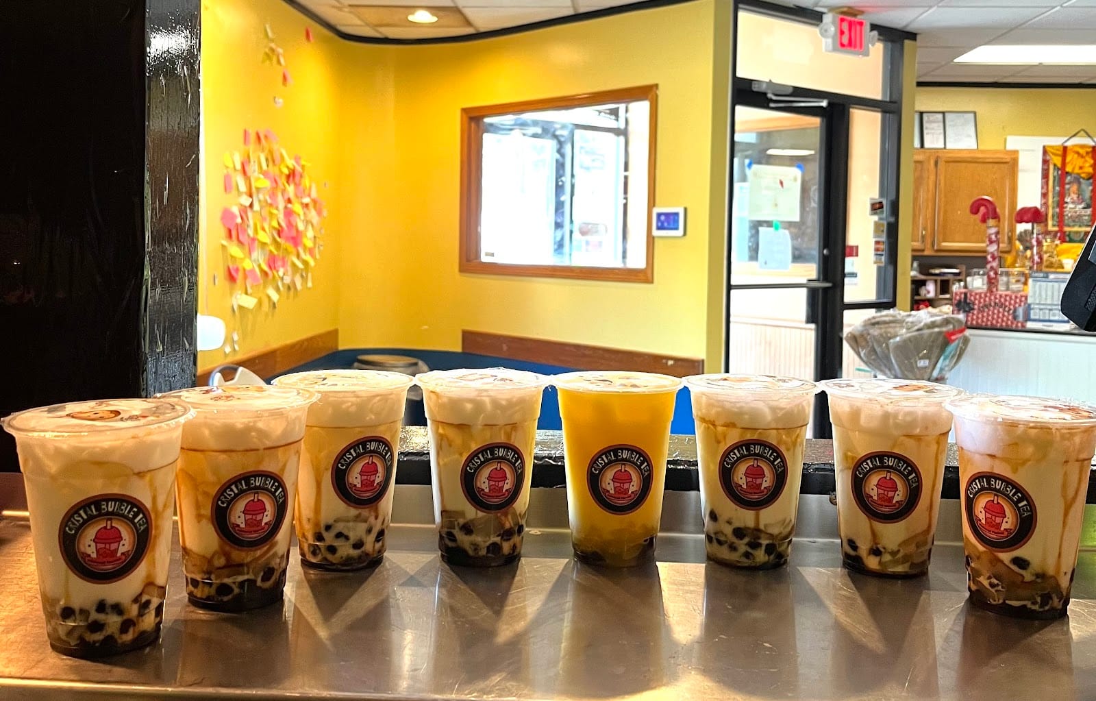 Cristal bubble tea ,