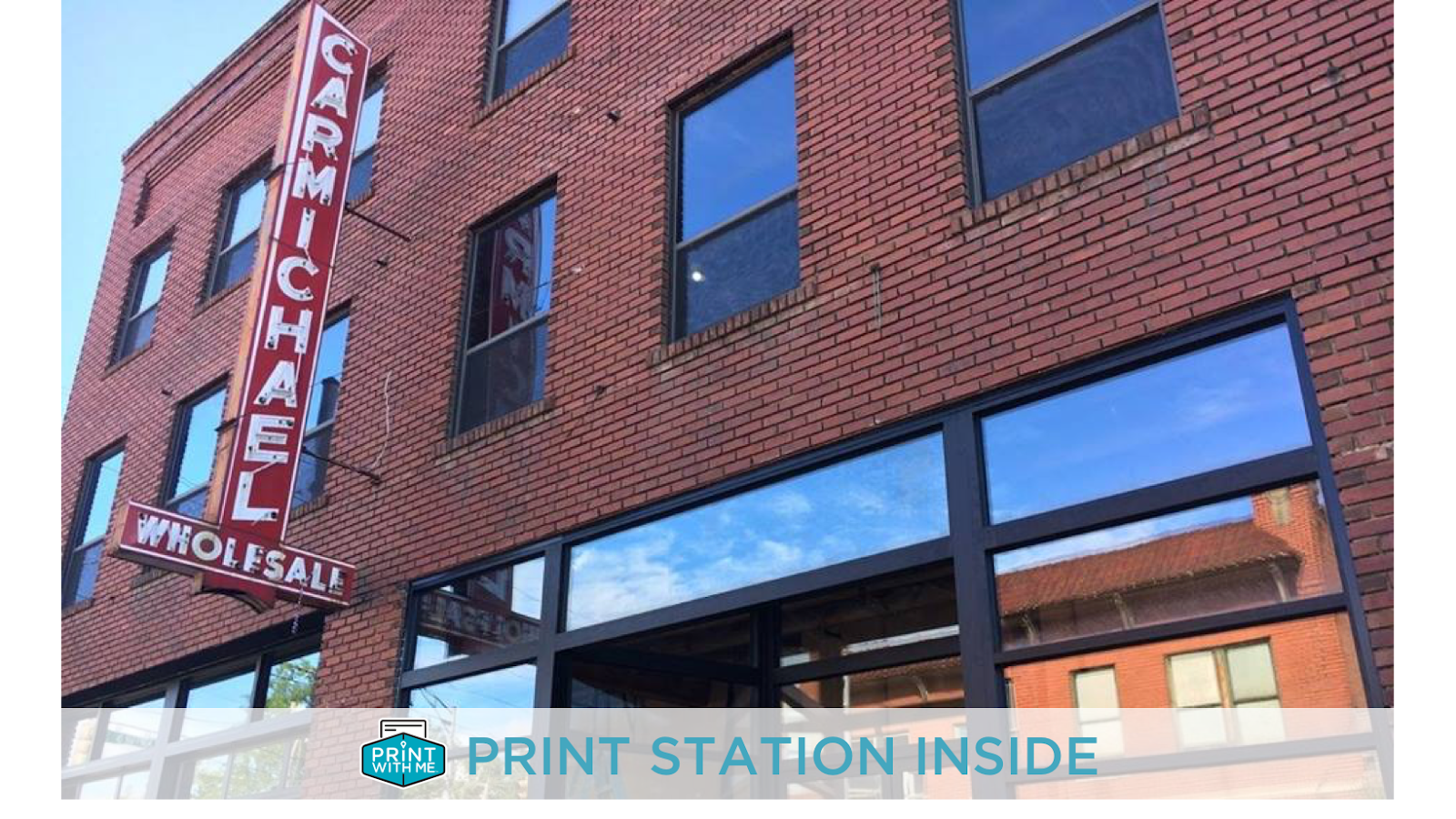 PrintWithMe Print Kiosk at Mural City Coffee Company