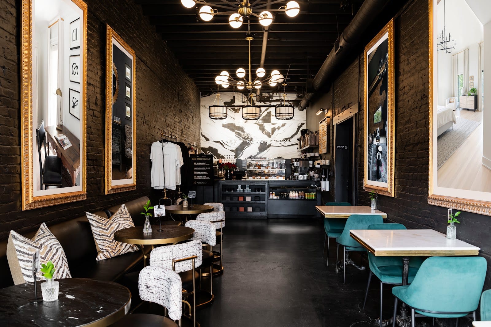 ONYX + ALABASTER Coffee Lounge