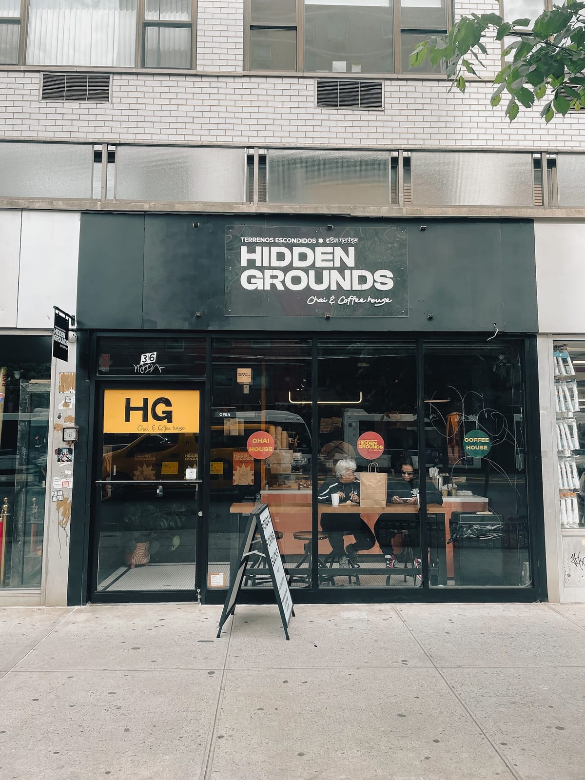 Hidden Grounds Chai & Coffee House - Manhattan