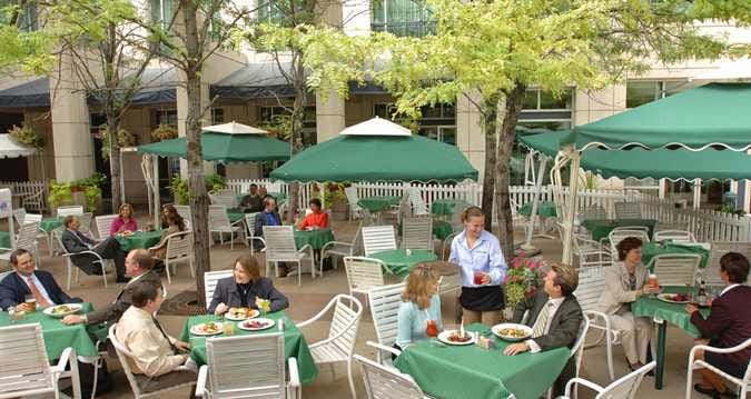 The Patio at the Hilton Harrisburg