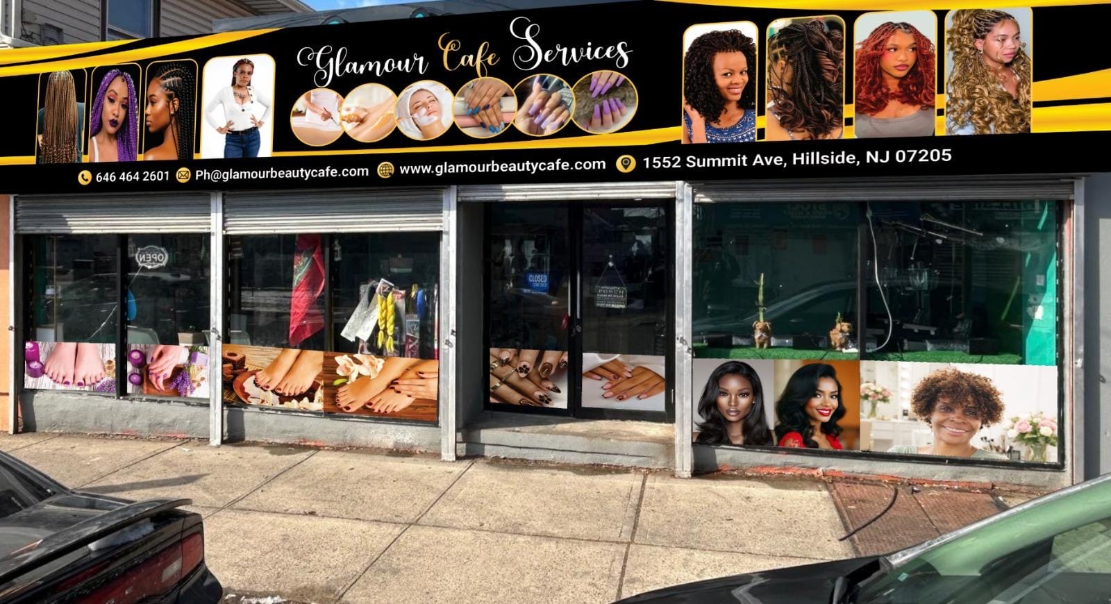Glamour beauty cafe
