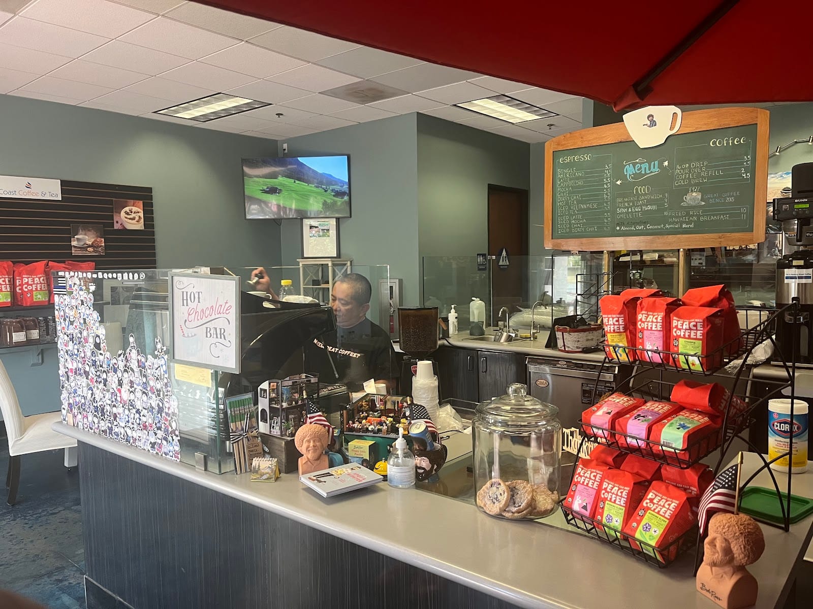 Tim is Making Great Coffee