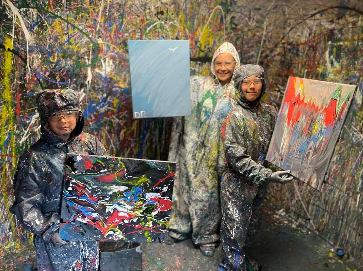 AC Fun Factory: Cafe Pottery And The Splatter Paint Room photo 2