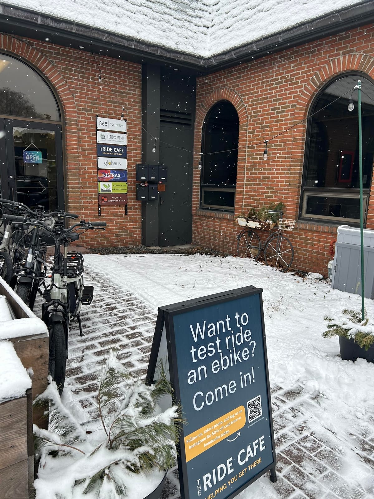 The Ride Cafe bike shop