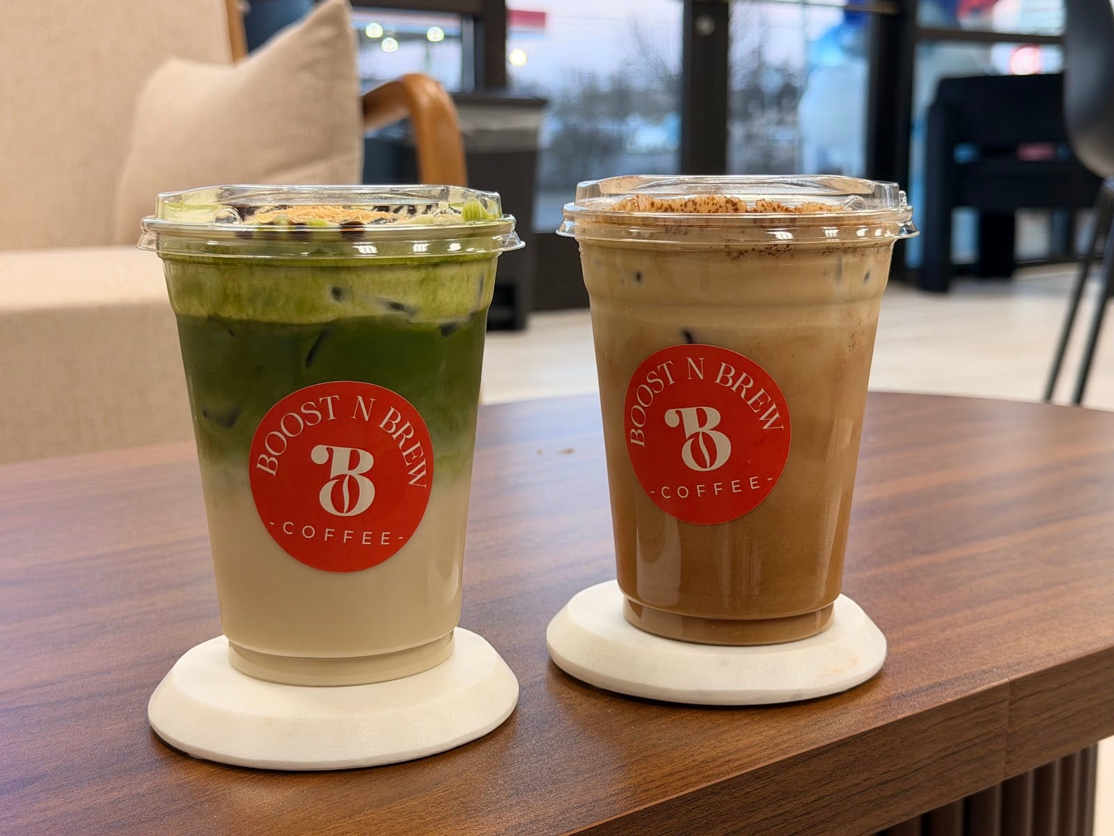 Boost N Brew coffee