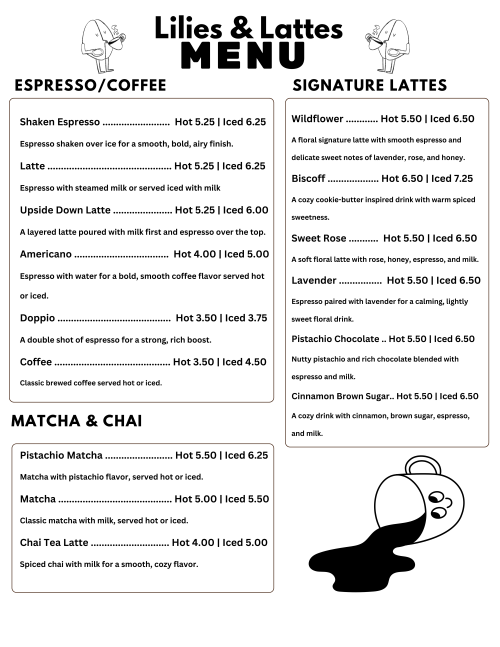 Lilies and Lattes photo 3
