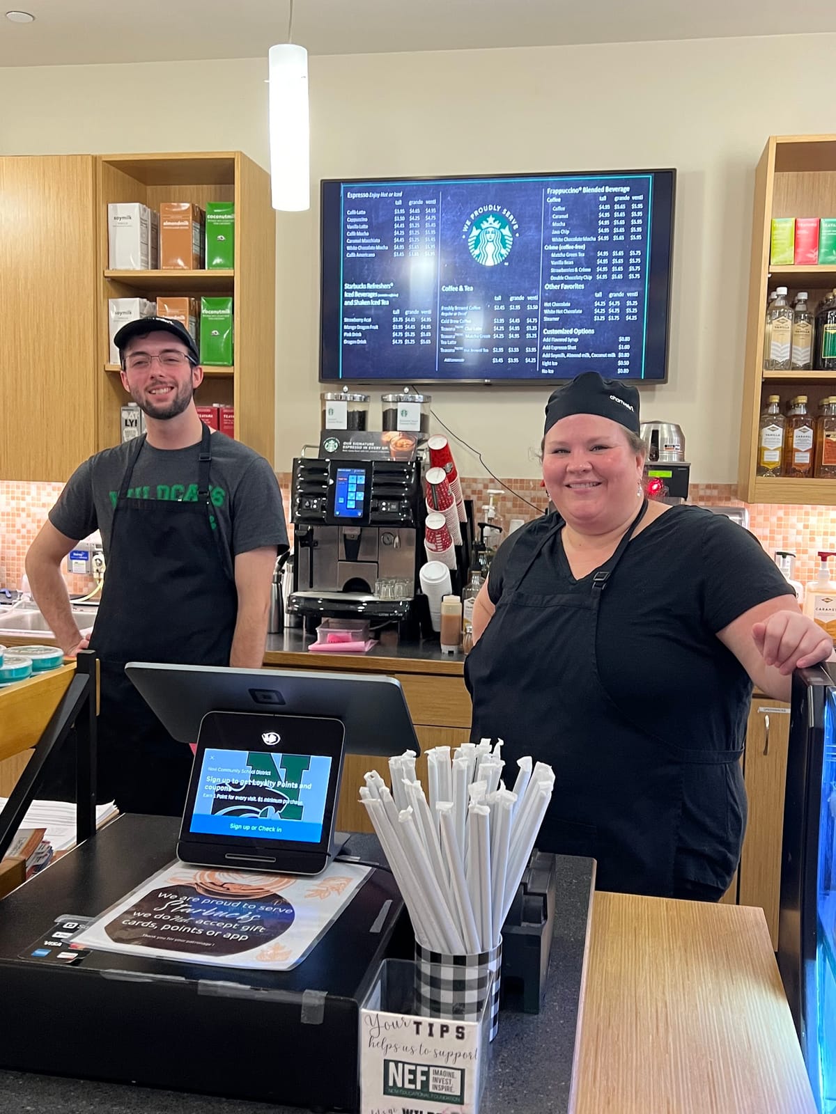 Novi Public Library Starbucks Cáfe