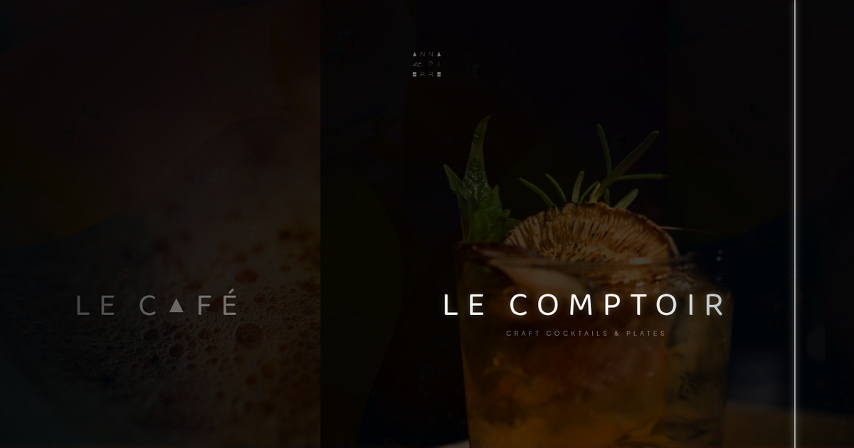 Anna et Pierre - Le Café
