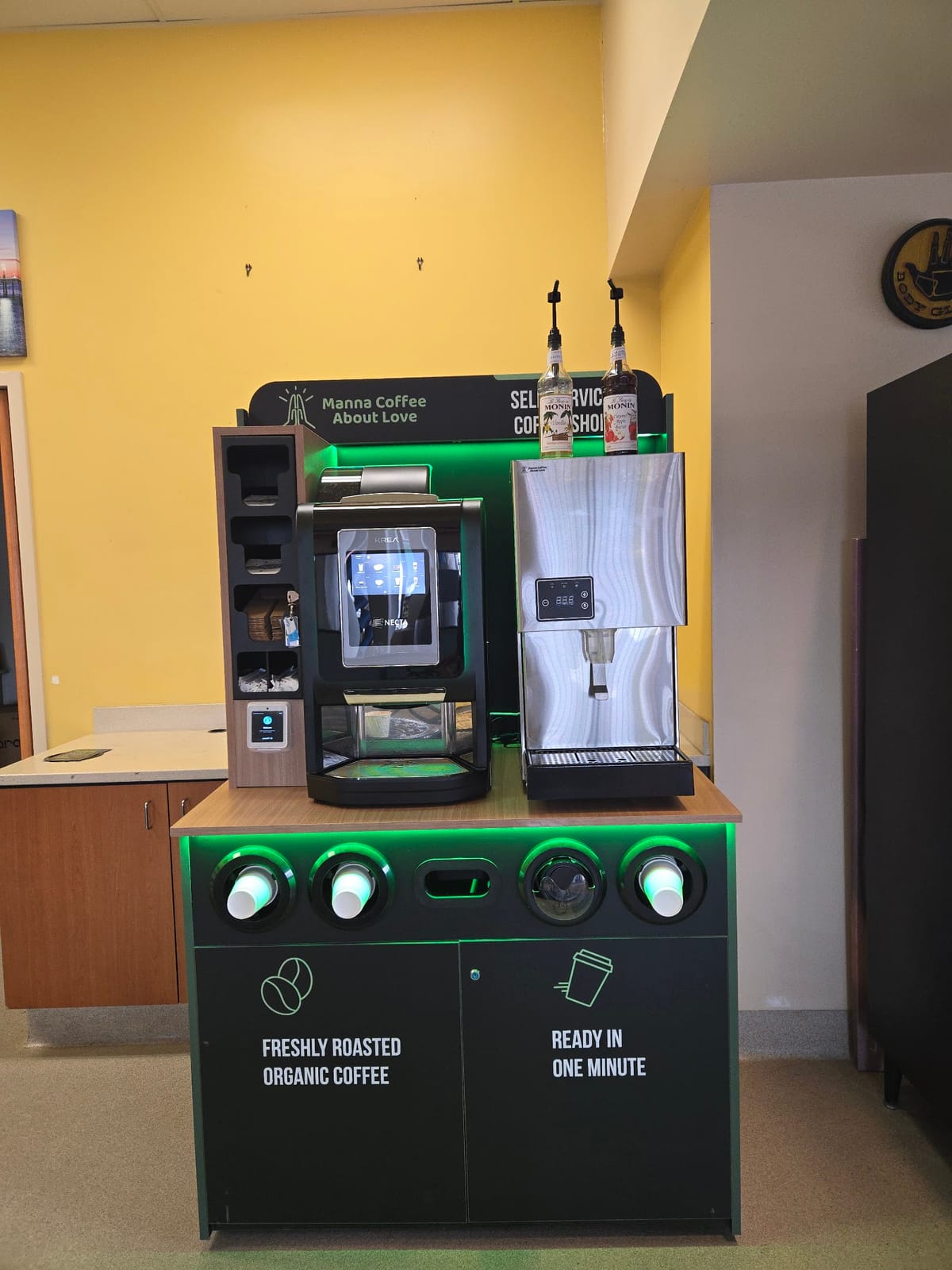 Manna Coffee (self-serve coffee to-go)