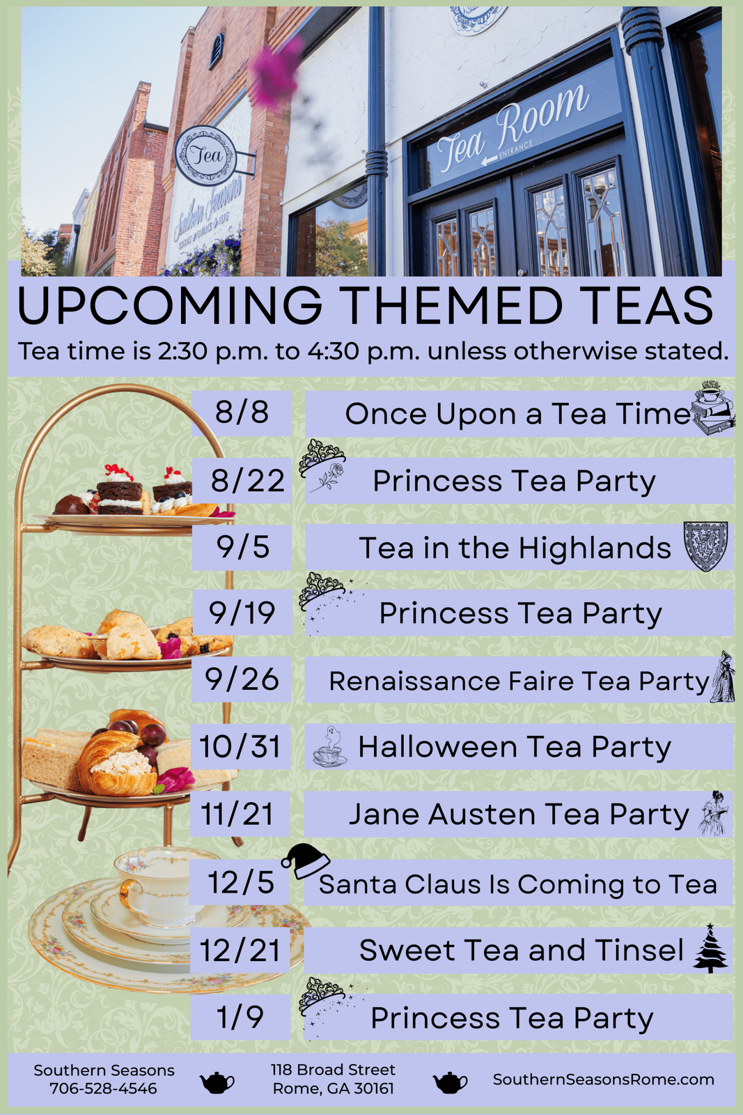 Southern Seasons - Tea Room & Tea Emporium photo 4