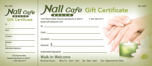 Nail Cafe Beach
