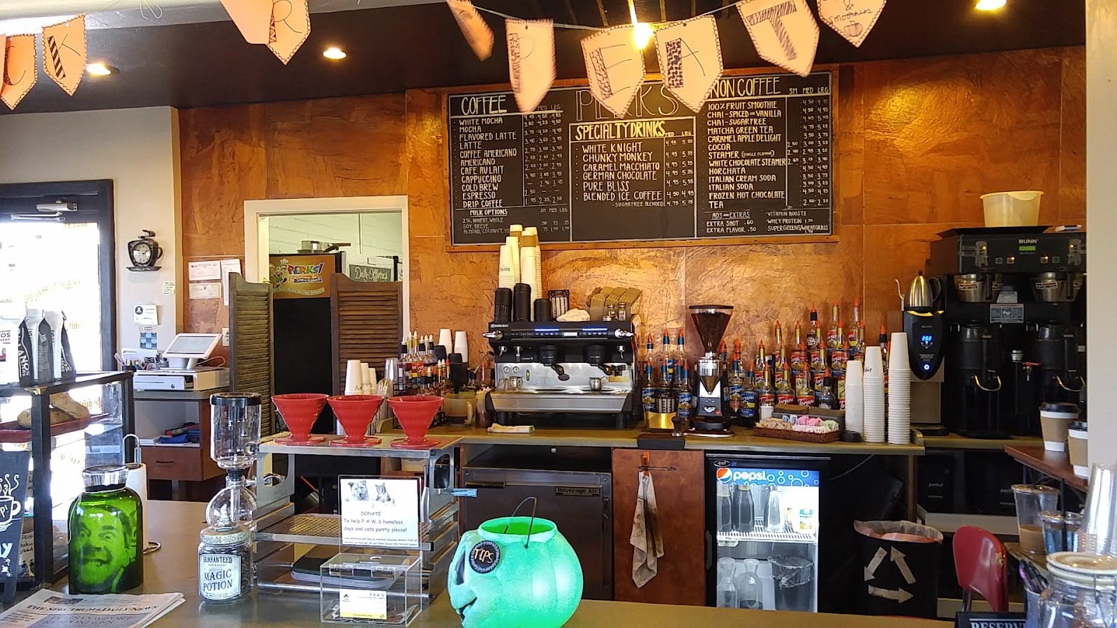 Perks! Coffee, Espresso, & Smoothies