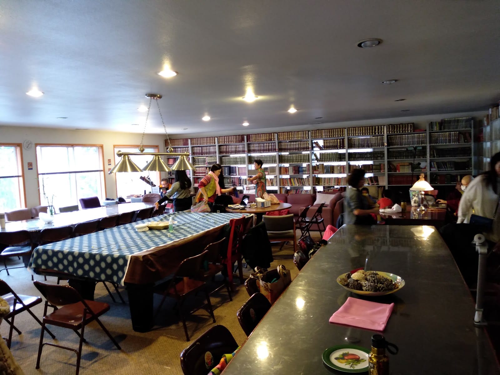 Ling Shen Ching Tze Temple Library and Cafeteria