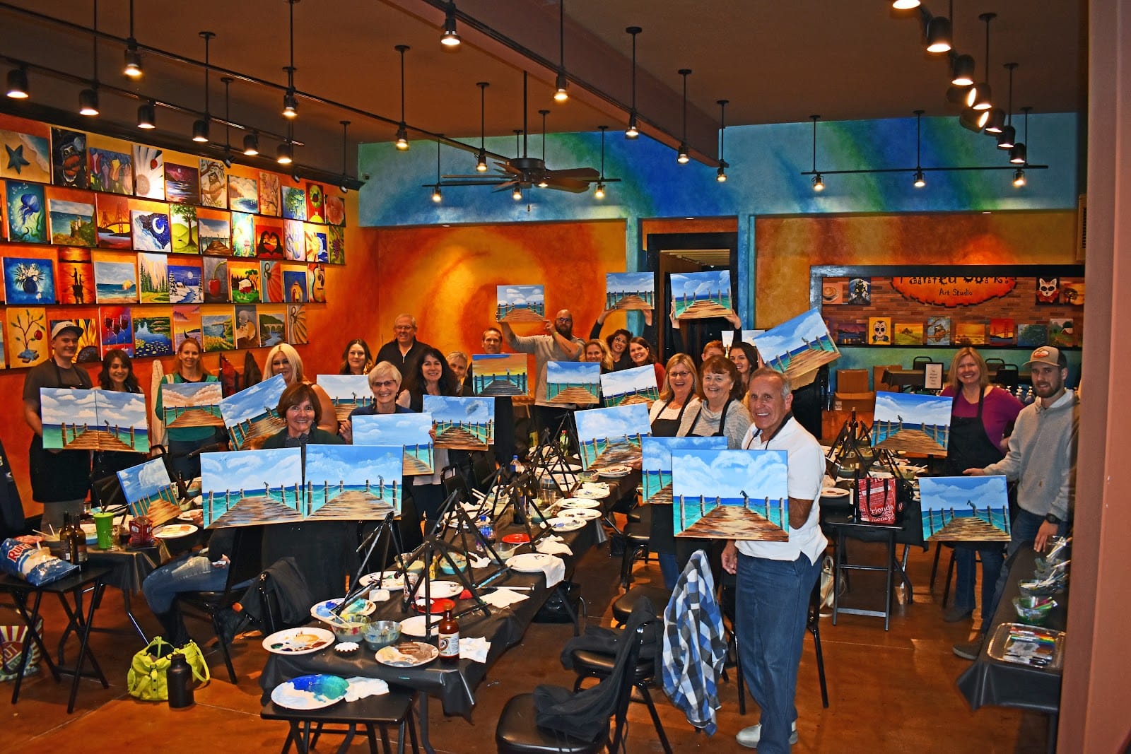 The Painted Cork - Arts, Crafts & Drafts Studio