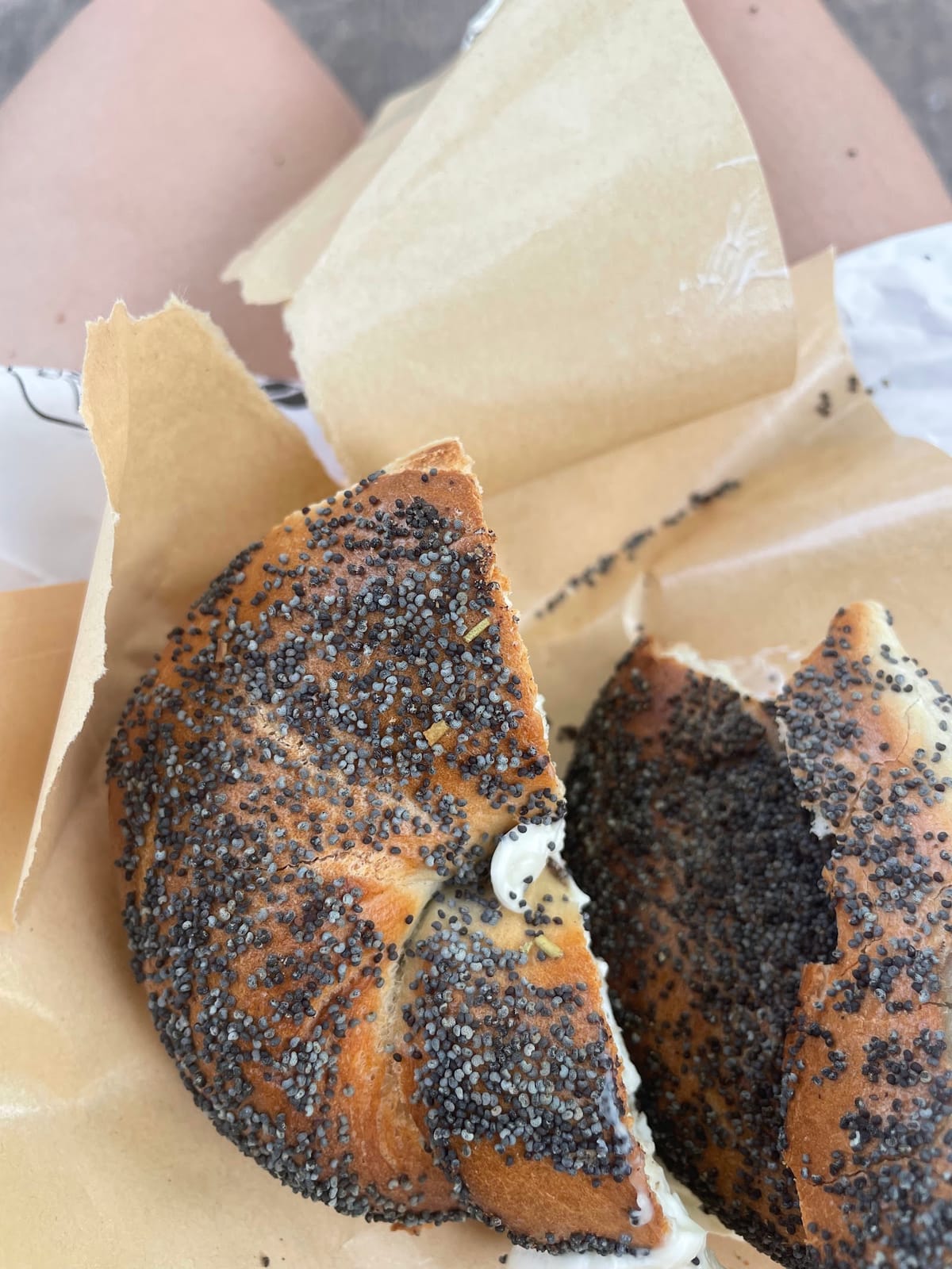 Solana bagel and coffee