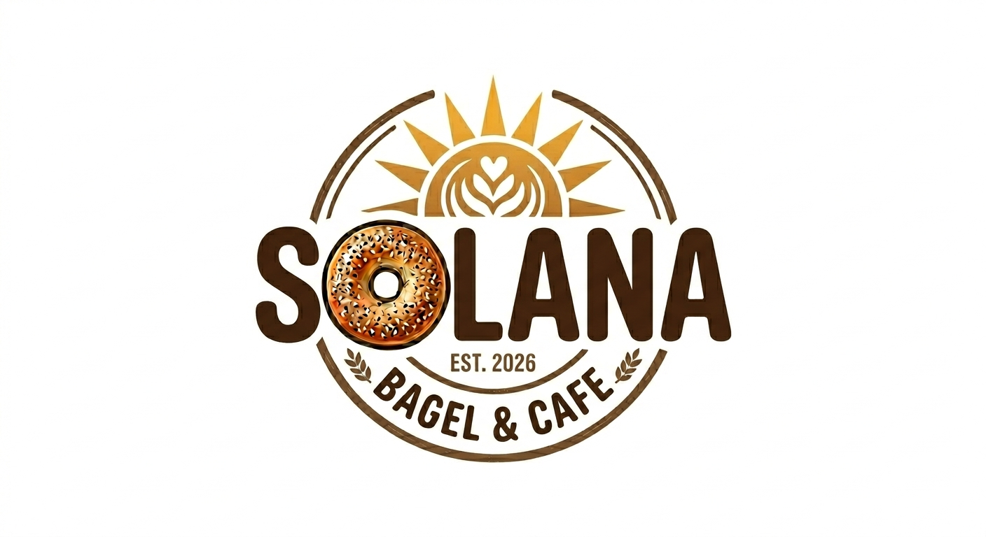 Solana bagel and coffee photo 2