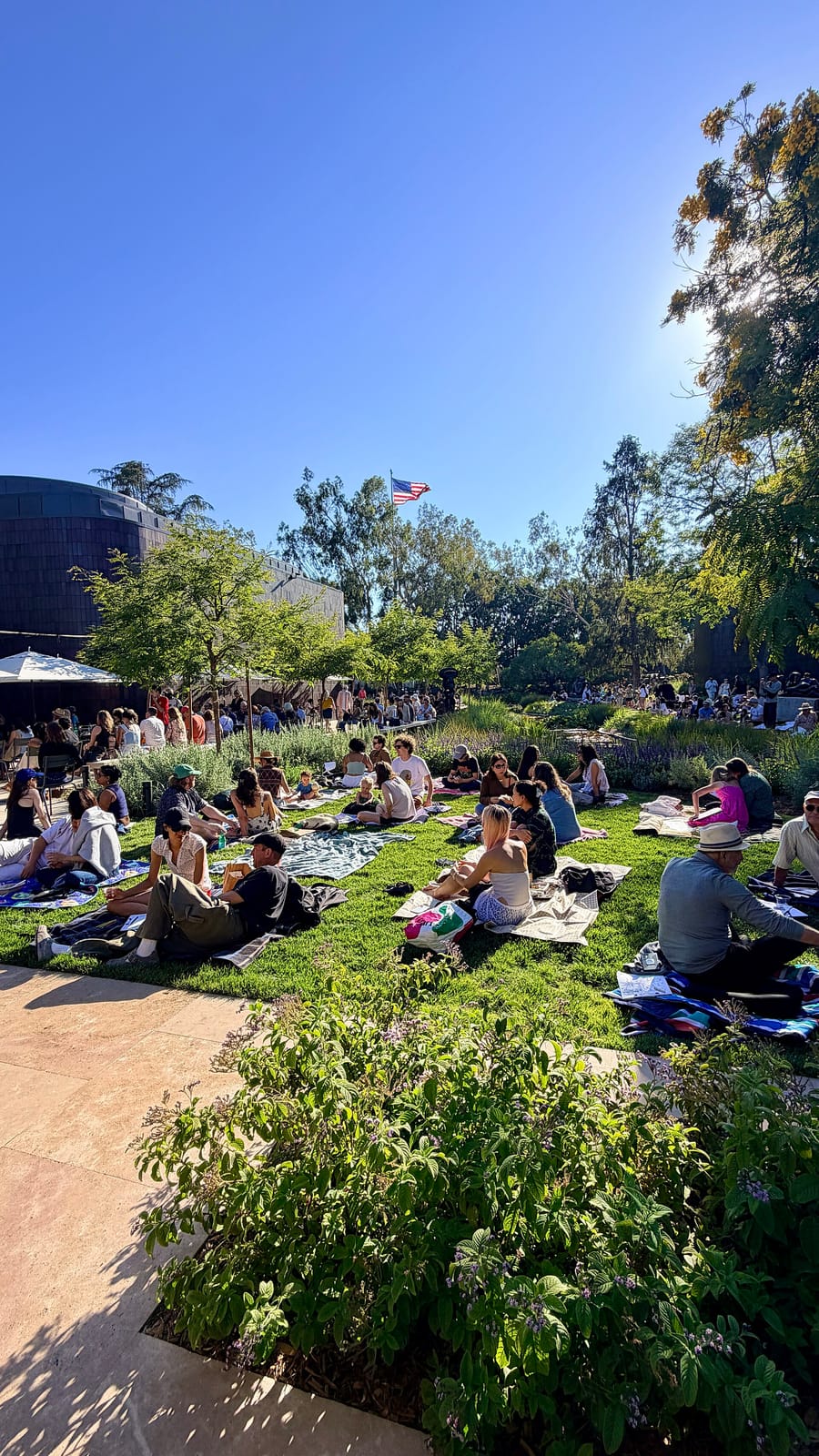 Garden Cafe at Norton Simon Museum