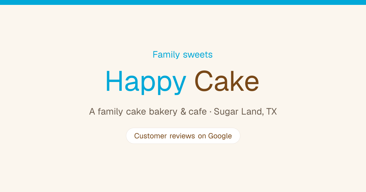 Happy Cake photo 2