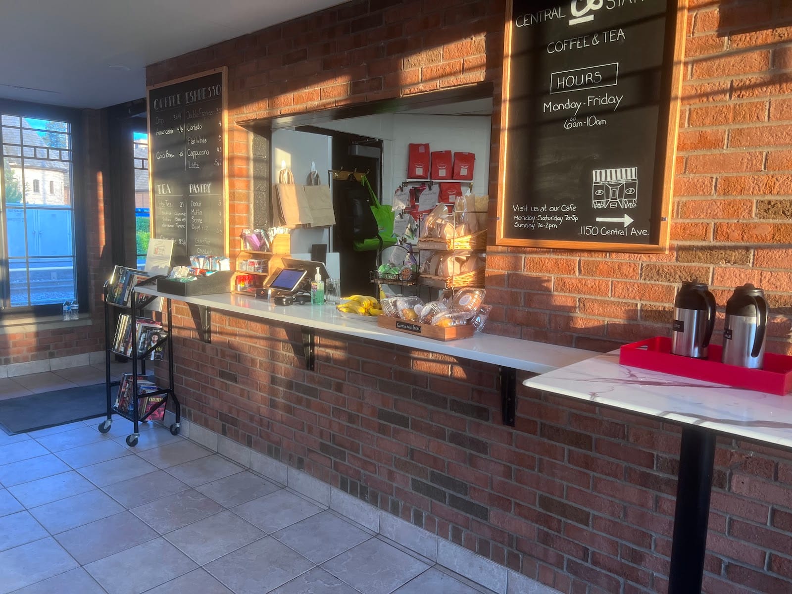 Central Station Coffee & Tea- Metra Station Wilmette