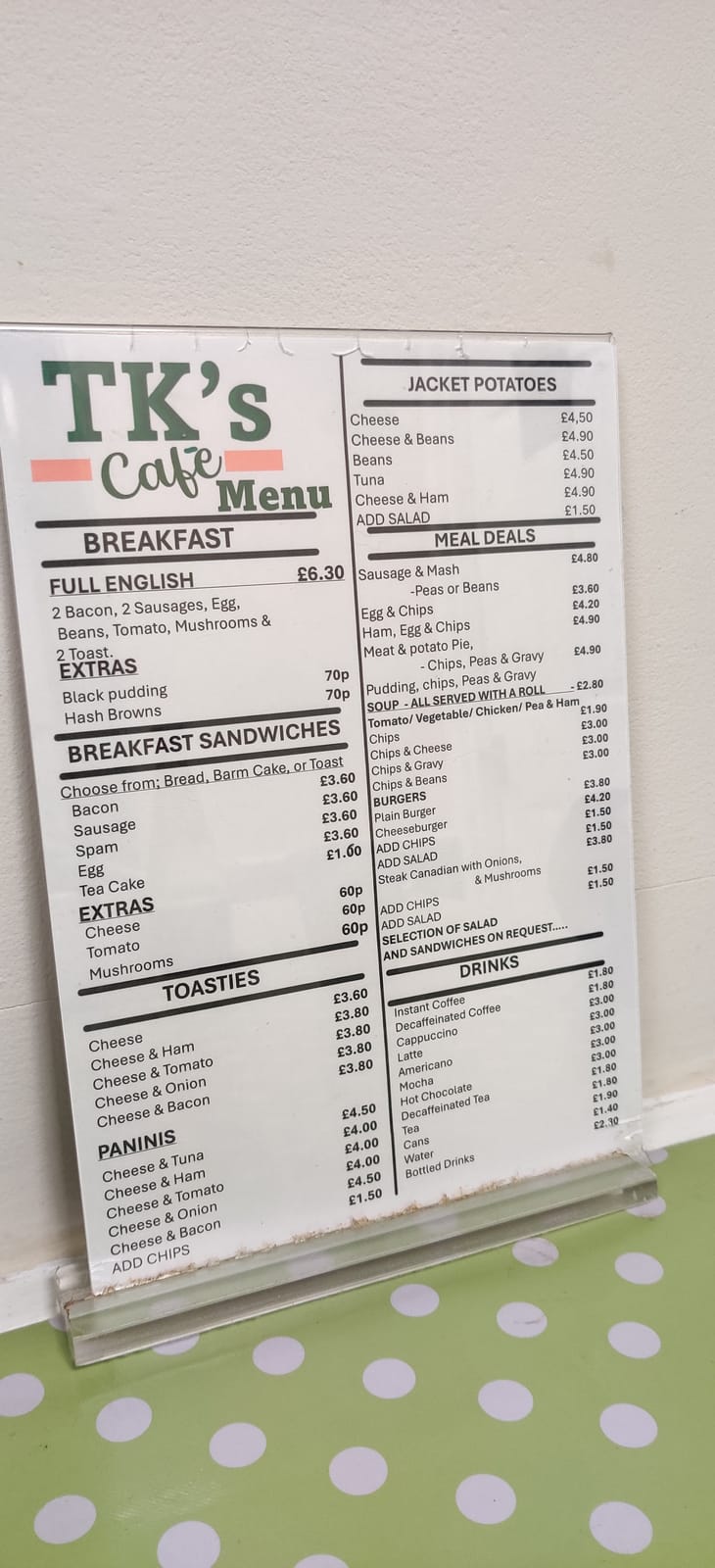 TK's Cafe