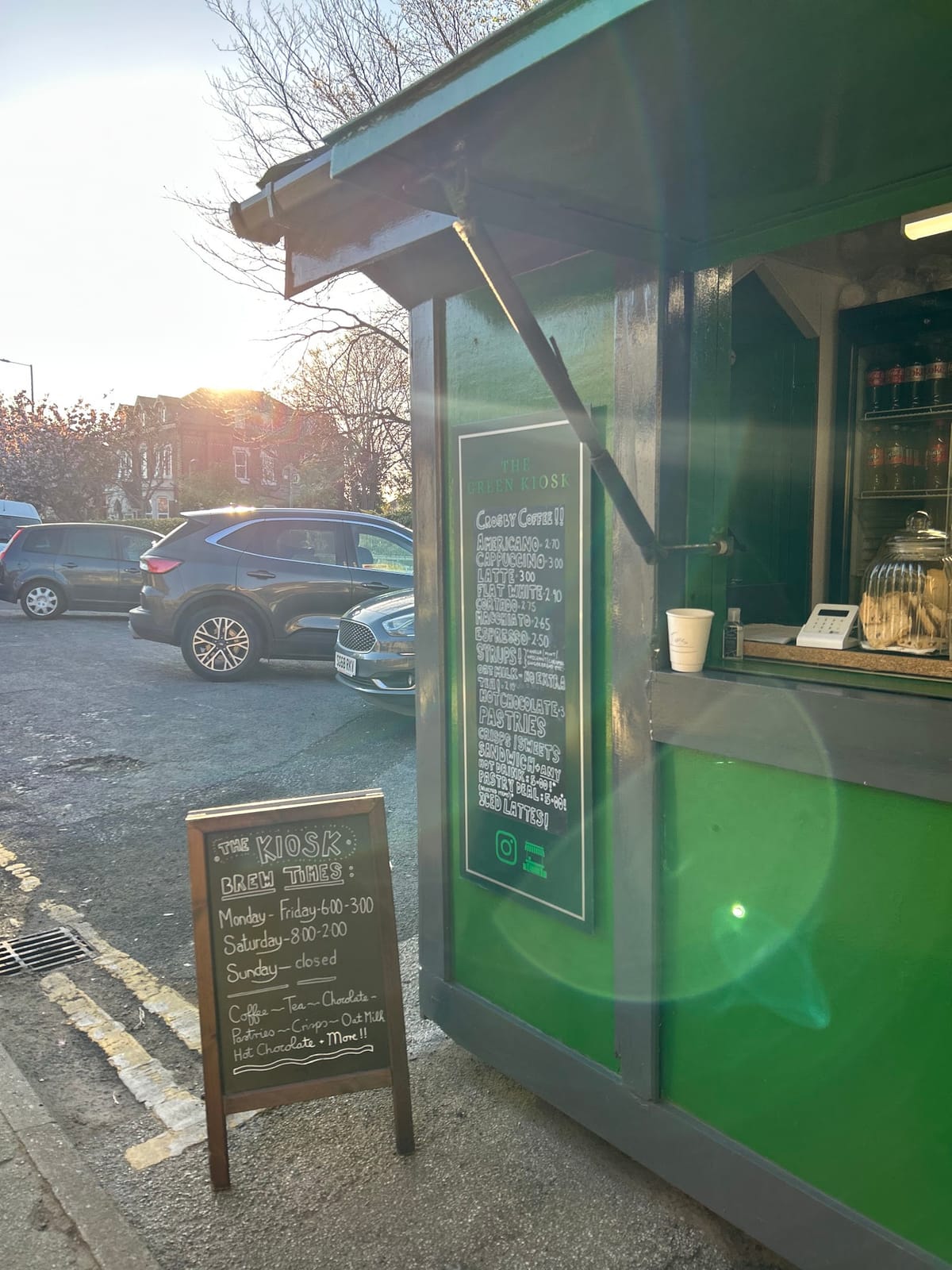 Green Kiosk Coffee