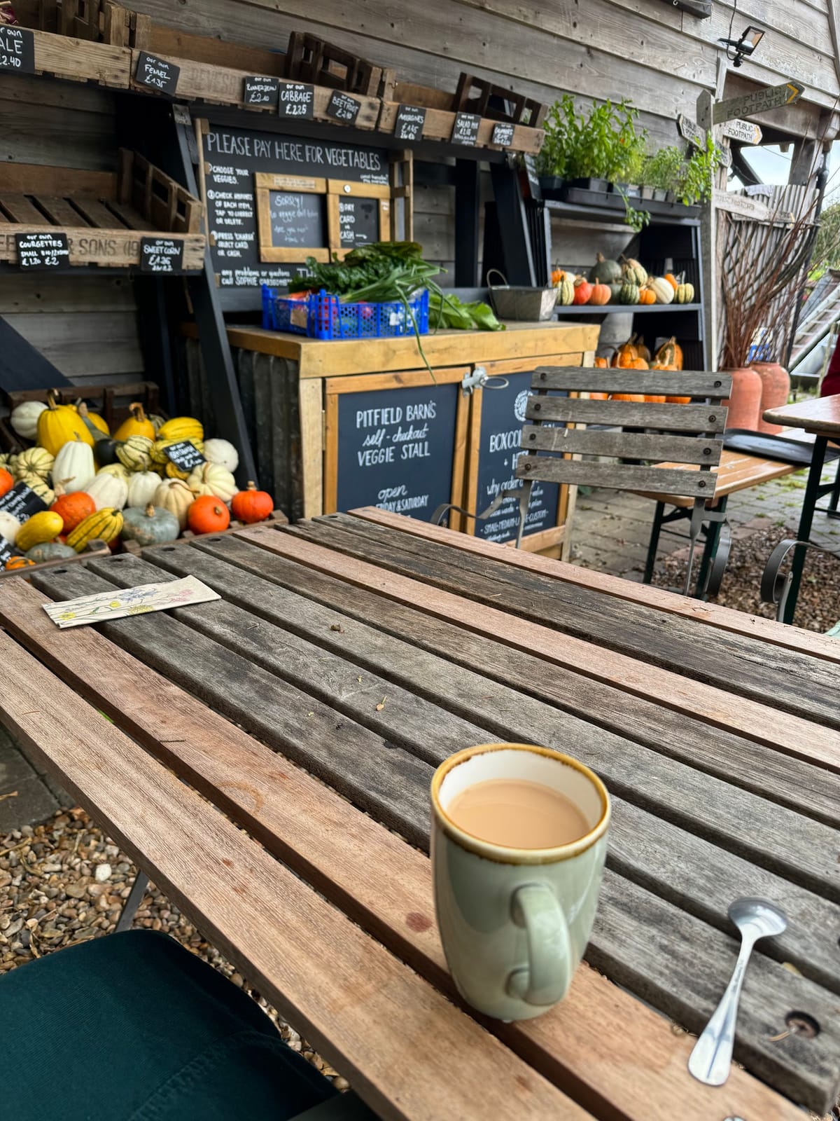 Pitfield Barn Stable Kitchen and coffee shop