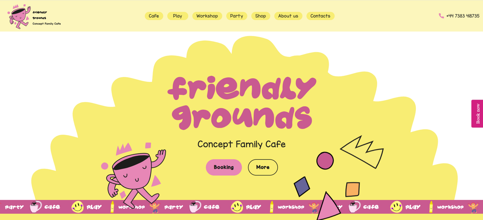 Friendly Grounds Concept Family Cafe