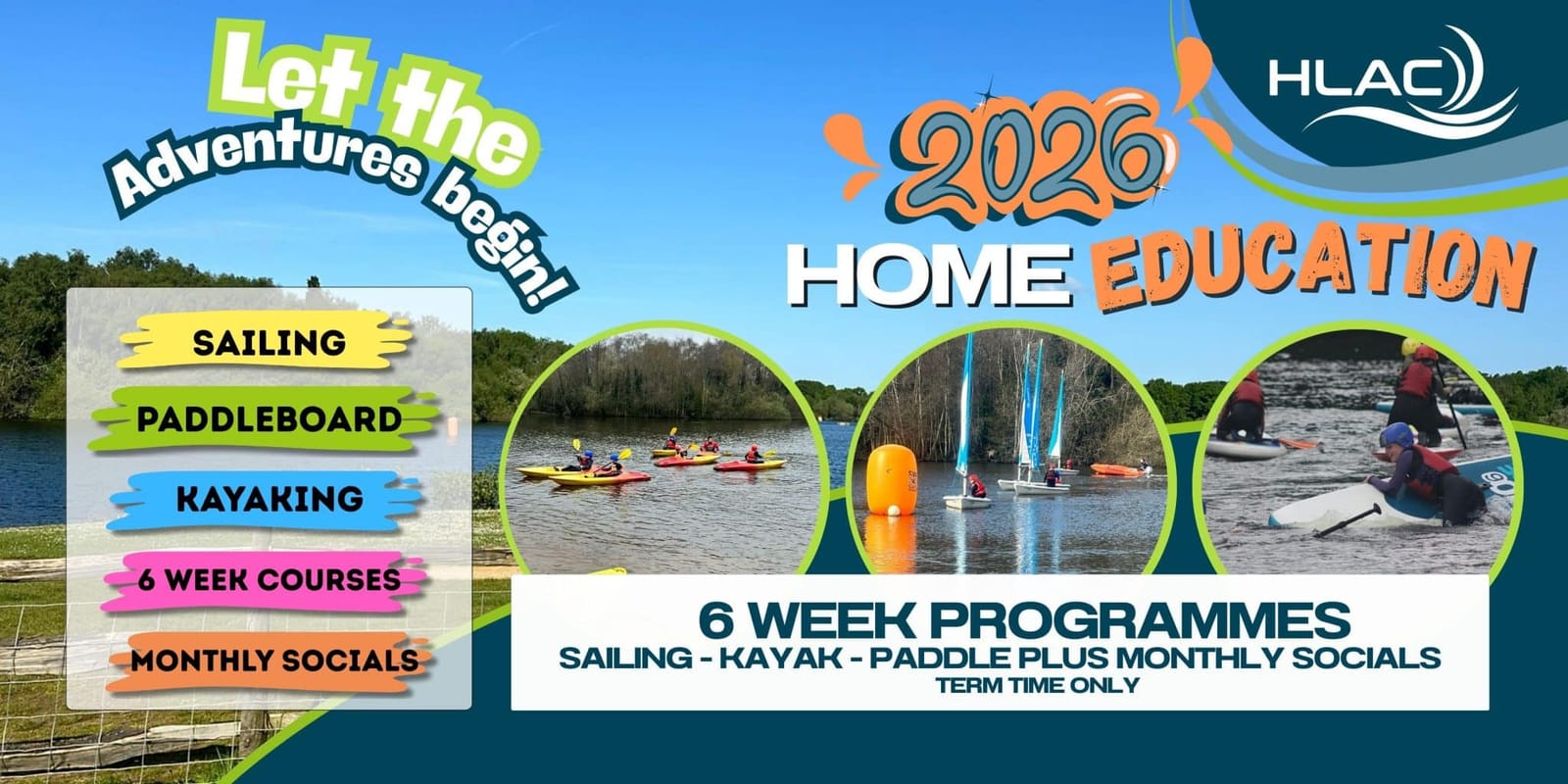 Horseshoe Lake Activity Centre - Water Activities & Open Water Swimming