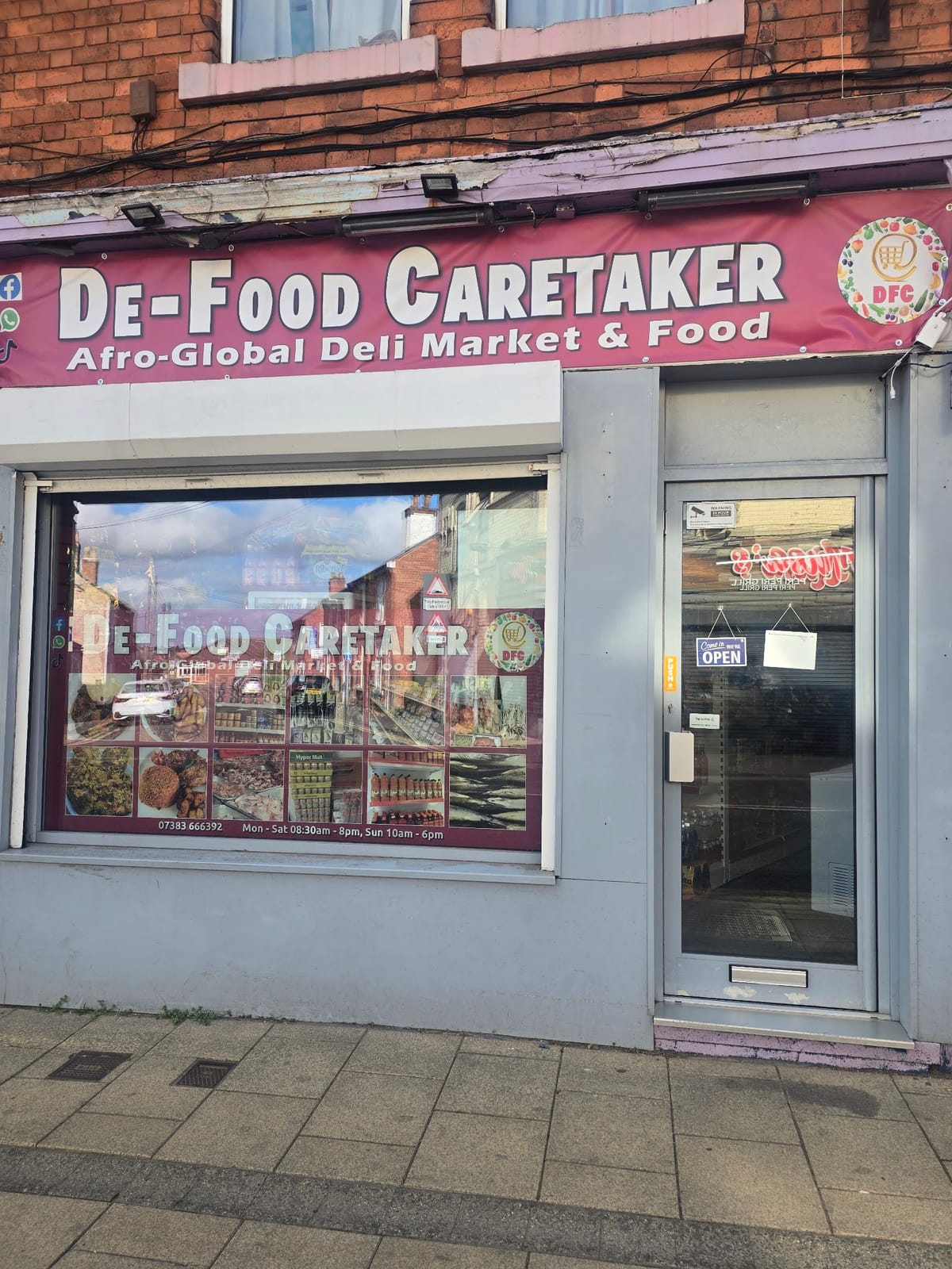 De-Food Caretaker Afro Global Deli Market & Food