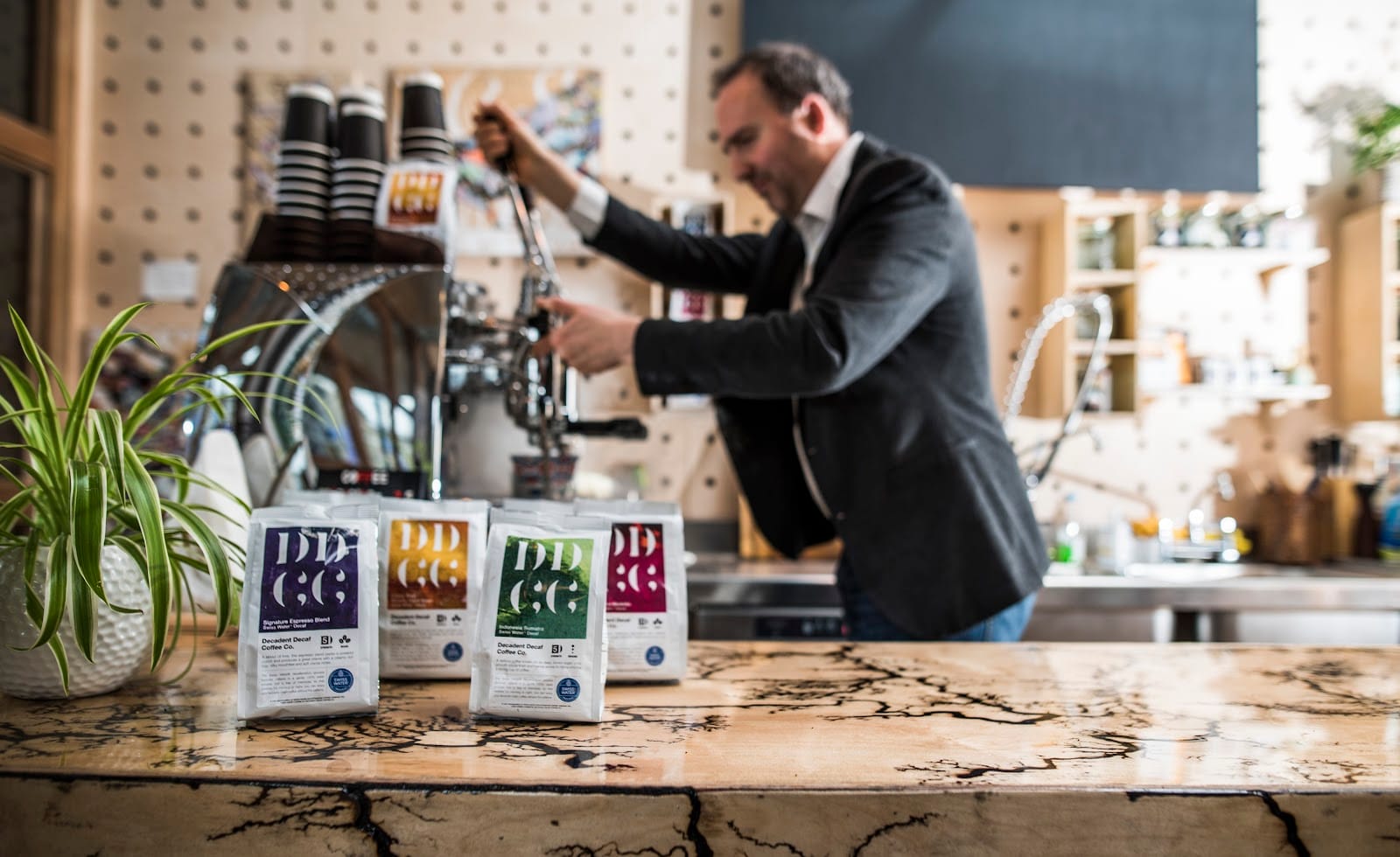 Decadent Decaf Coffee Company - Swiss Water Decaffeinated Coffee