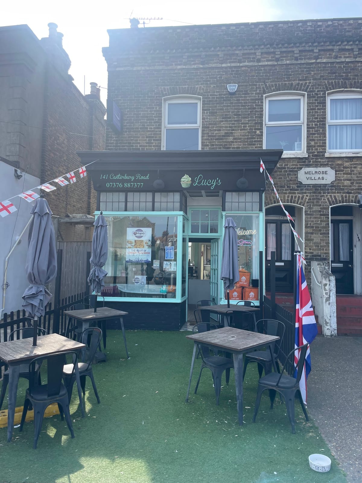Lucy’s pie and mash and tea room